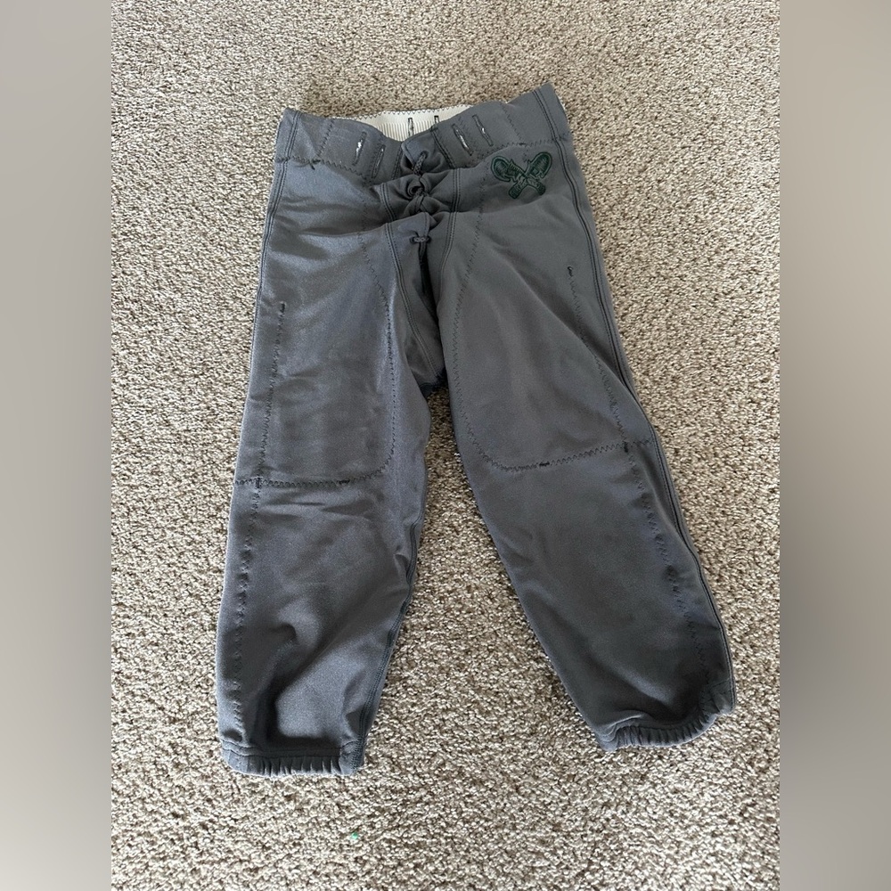 A4 Youth Football Pants Gray